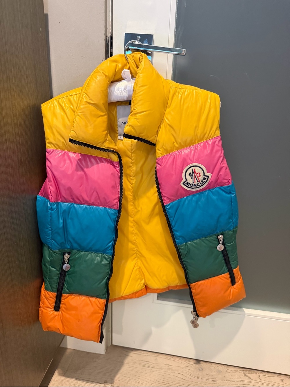 Vintage Moncler multi-color Vest